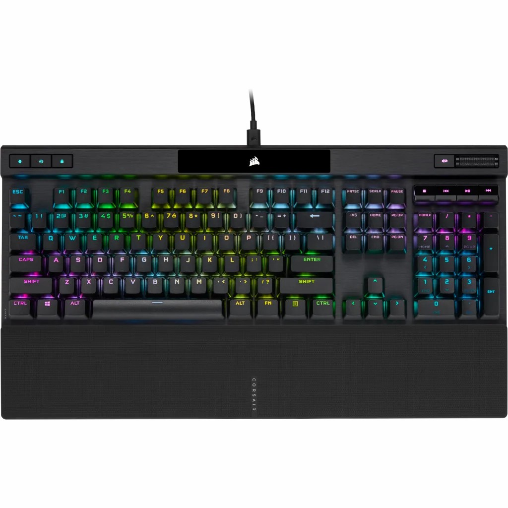 Corsair K70 PRO RGB Optical-Mechanical Gaming Keyboard | Corsair OPX switches | Black